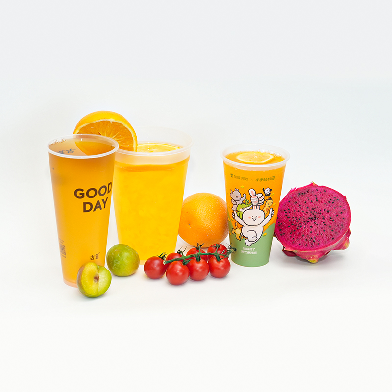 Tasse de shaker en plastique jetable