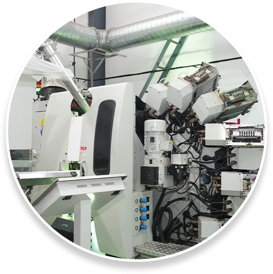 Chaîne d'usine de nouveaux matériaux biodégradables complètes
