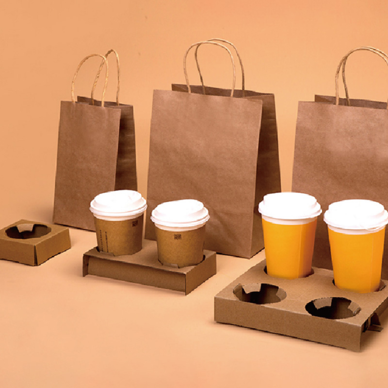 Sac d'emballage en papier recyclé