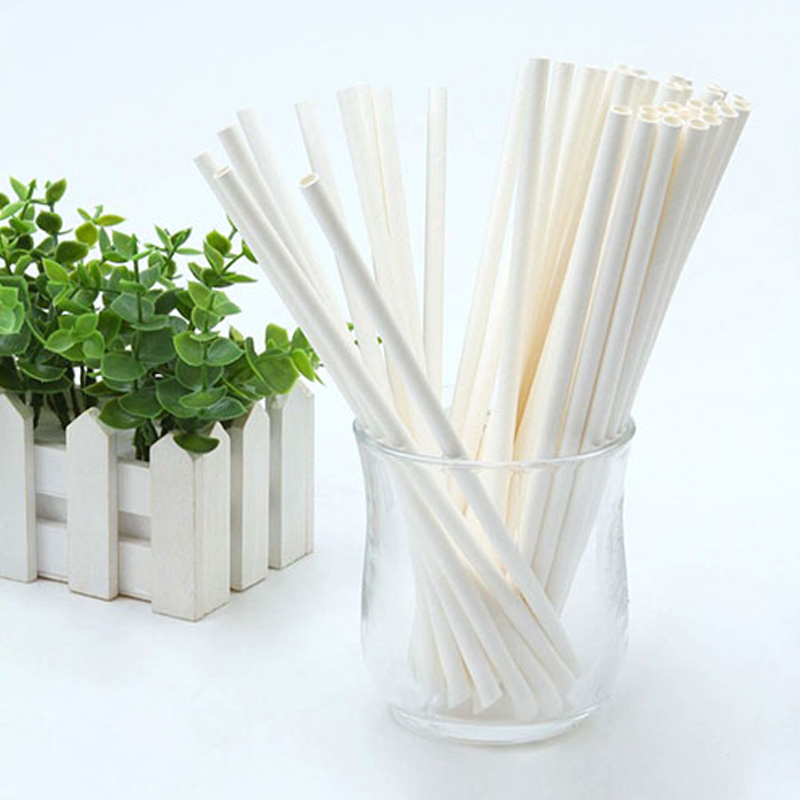 Paille PLA biodégradable jetable