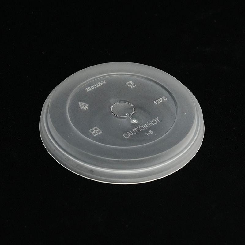 Couvercle de tasse plat en plastique en plastique